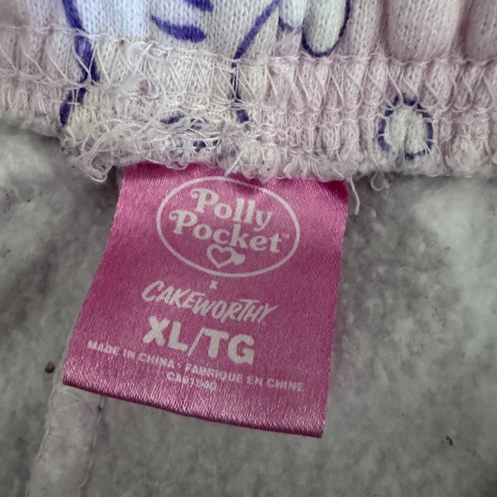 Polly Pocket Pink Printed Jumpsuit Pants - Picture 5 of 5